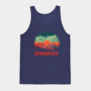 Exhausted Tank Top